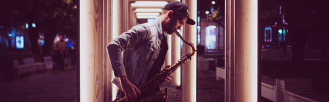 Kas sina oled näinud esinemas Eesti ainukest LED-saksofonisti?