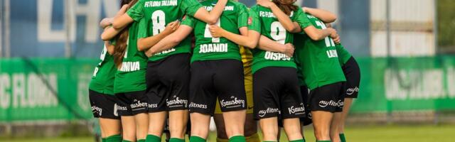 Flora naiskonna neli aastat kestnud koduliiga võiduseeria katkes