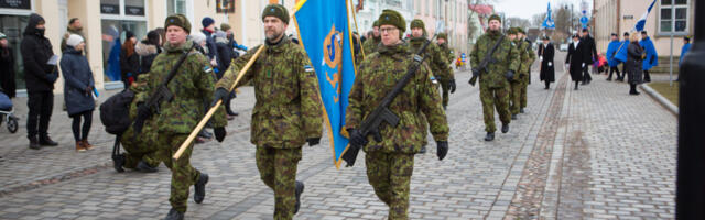 Kuressaares tähistati vabariigi sünnipäeva
