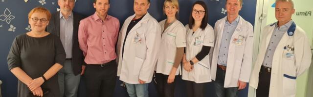 Rahvusvahelised eksperdid külastasid Pärnu haiglat