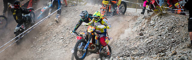 Galerii: Aidu karjääris võtsid mõõtu endurotsiklid