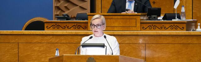Riigikogu ei toetanud haridus- ja teadusminister Kristina Kallase umbusaldamist