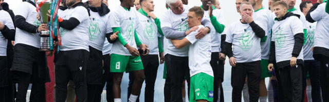 Серебряная медаль ЧЕ по футболу досталась "Нымме Калью", бронзу завоевал "Пайде"