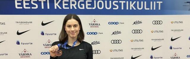 Kleer Jaani võitis Eesti meistrivõistlustel kõrgushüppes pronksmedali
