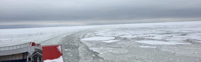 MERI JÄÄS | TS Laevad piirab Hiiumaa liinil suurte sõidukite arvu