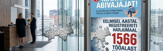 Märka abivajajat! Eelmisel aastal registreeriti Harjumaal 1566 tööalast vaidlust