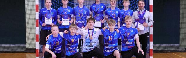 HC Keh­ra U15 noor­meestele Ees­ti MV hõ­be­me­da­l