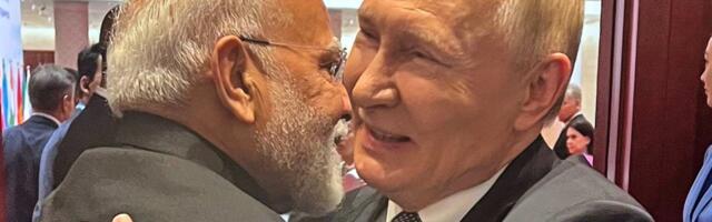 Putin võõrustas „kallist sõpra“, India peaministrit tund aega oma autos