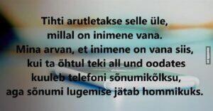 Elusügise ja eakate kujutamine eesti vanasõnades ehk Vanasõnad kultuurigerontoloogia teenistuses