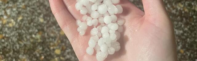 FOTO | Kõva rahe- ja äikesetorm tabas Eestit. Raheterade läbimõõt ulatus 1-1,5 cm-ni