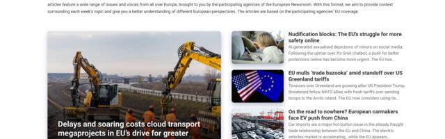 Euroopa Uudistetoimetus tegeleb Euroopa ühendamisega