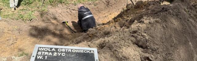 Ukrainast leiti massihaud kohas, kus II maailmasõja ajal ukrainlased massiliselt poolakaid tapsid