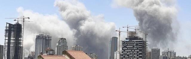 Jube pilt: Iraan ründas tervet rida Iisraeli linnu