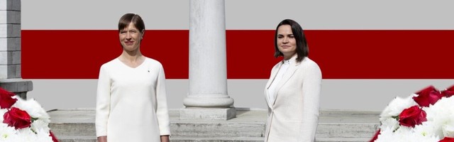 SELGITAV VIDEO | President kandis kohtumisel Tsihhanovskajaga valge-punase kombinatsiooni. Kas pelgalt juhus või sügavam tähendus?