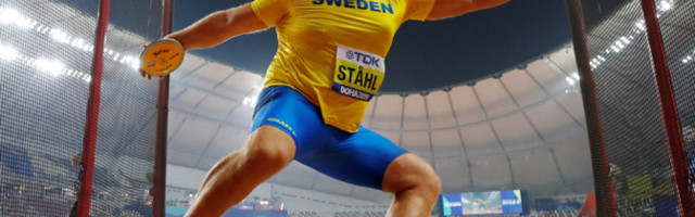 Rootsi kettaheitja parandas võimsa heitega maailma hooaja tippmarki