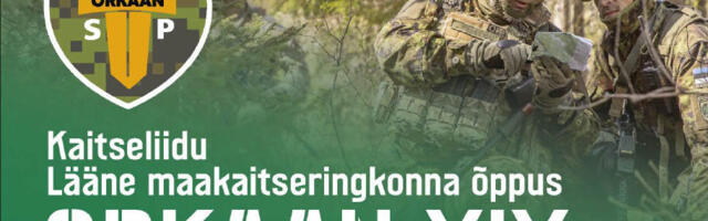 ORKAAN XIX | Lääne-Eestis algab iga-aastane suurõppus Orkaan