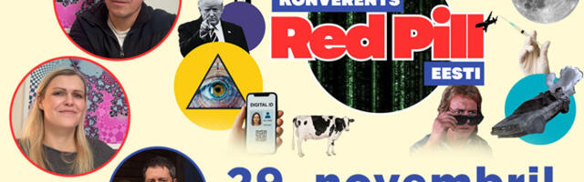 JUBA TÄNA! Red Pill Eesti veebikonverents – Kas nüüd või mitte kunagi!