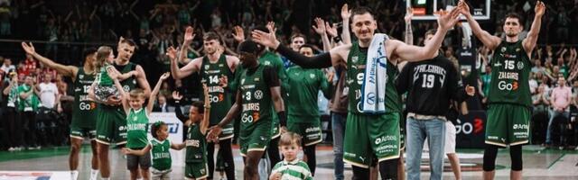 Žalgiris tuli 26. korda Leedu korvpallimeistriks