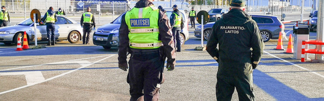 Politsei pidas Tallinna sadamas kinni kaks iraaklast, kes tahtsid kolmandat Soome smugeldada