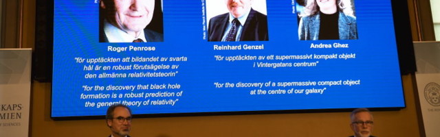 Mustad augud tõid sel korral Nobeli füüsikaauhinna