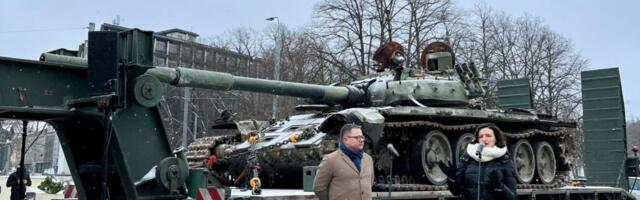 Hiiumaal saab näha purustatud Vene tanki