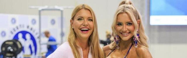 KUUM KAADER: ANU SAAGIM heitis Brigitte ees pluusi seljast, et näidata oma … .