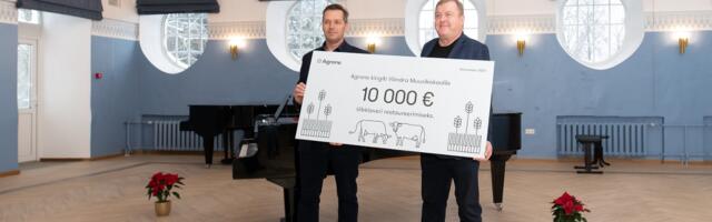 Agrone OÜ kinkis 10 000 eurot klaveri renoveerimiseks
