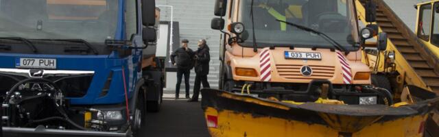 KASUKAD SELGA. Tallinnasse jõuab tihe lume- ja lörtsisadu