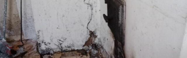 Ahju ette pandud küttepuud süttisid