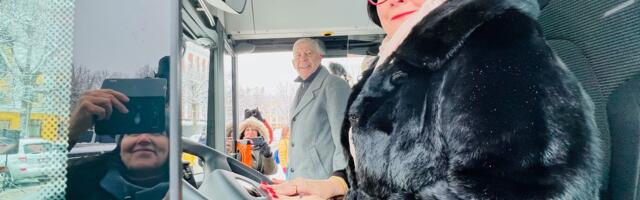 Narva linnapea istus bussirooli