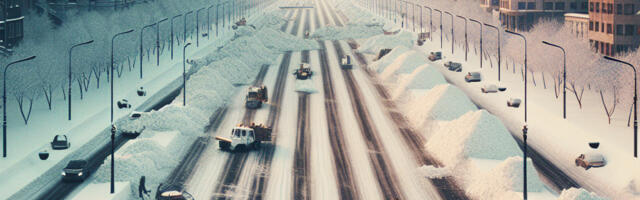 Nädalaga veeti Tallinna teedelt minema üle 100 000 kuupmeetri lund