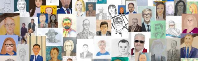 GALERII I Lapsed joonistasid Riigikogu liikmetest portreed