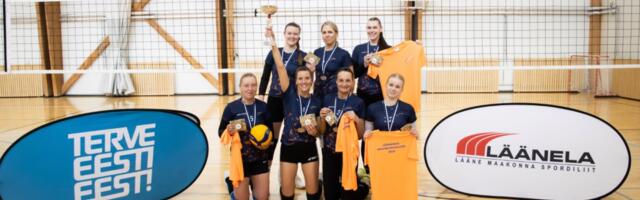 Läänemaa lahtised meistrivõistlused võrkpallis võitis VK Haapsalu