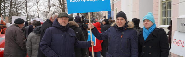 Tallinn pöördugu õpetajate toetuseks valitsuse poole