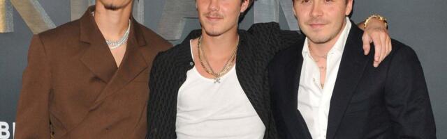 Torge venna Brooklyni suunas? Romeo näitas välja, et tema on Beckhamite peretülis oma vanemate poolt