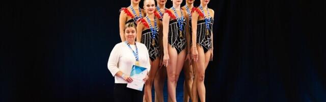 Kalevi spordihallis selgusid parimad iluvõimlemise rühmkavades