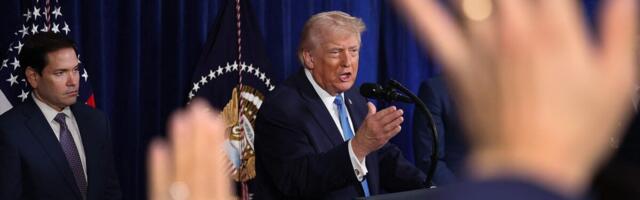 Trumpi sõnul hakkab USA juhtima Venezuelat kuni võimu üleminekuni