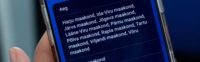 Segadus ohuteavitusega_ miks mõni teade tuli SMS-i, mõni äpi kaudu