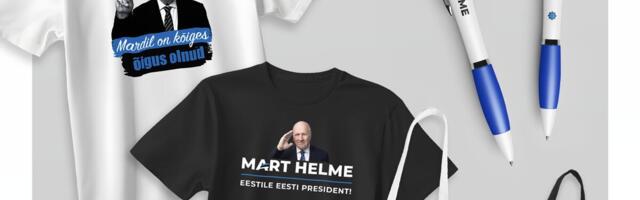 Haara Mart Helme kampaanianänni ja teisi põnevaid leide EKRE e-poest!