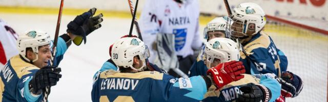 Kohtla-Järve hokimadinas näitas Everest Viru Sputnikule koha kätte
