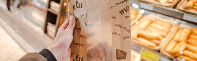 Rimi säästab uuele 100% paberist pagaritoodete kotile aastas 14 tonni plastikut