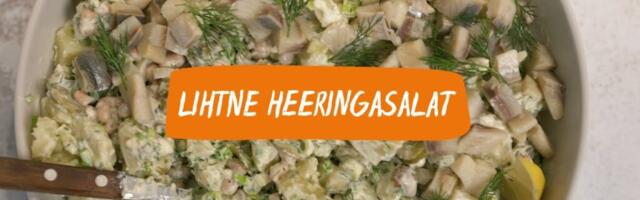 Lihtne ja taskukohane heeringasalat