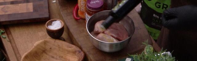 Suvine grillinipp: kanafilee apelsinikastmes!