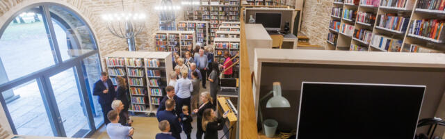 Vääna raamatukogus kohtub ajalugu tänapäevaga