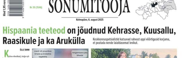 Sõnumitoojas 6. augustil