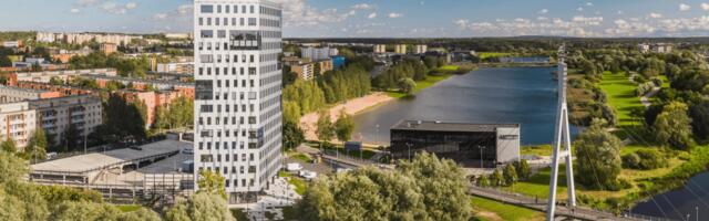 Emajõe-äärne ärimaja kvalifitseerus SEB rohelaenule