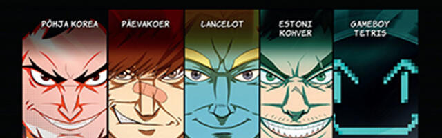 Arvustus: 5MIINUST koomiksiraamat lahutab tüübimassi selgeteks karakteriteks