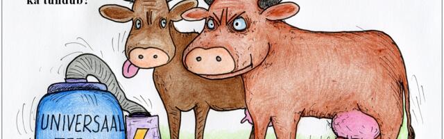 KARIKATUUR ⟩ Vabariigi uus lüpsimasin