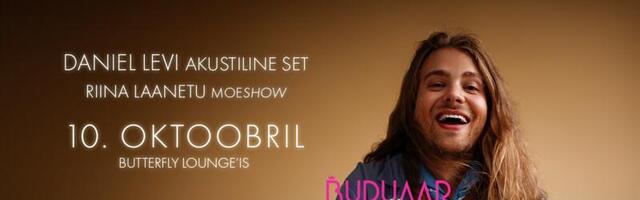 Esmakordselt Buduaari sügispeol – DANIEL LEVI!