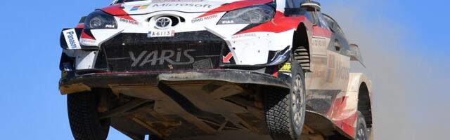 Ott Tänak istus Soomes Toyota uue ralliauto rooli. Soomlaste ralliportaal_ Tänak näitas vihmas head hoogu